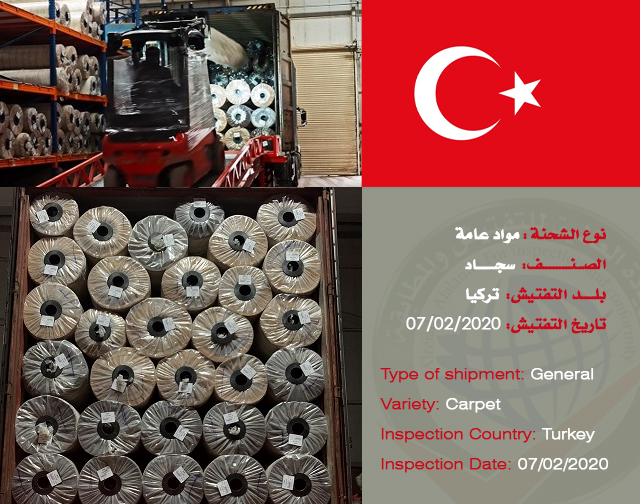 Inspection of a Carpet (Turkey)